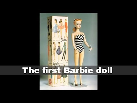 9th March 1959: Barbie doll introduced at the New York Toy Fair