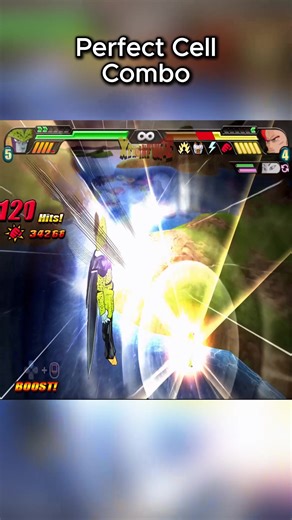 Cell Perfect Form Combo | DBZ: BT3 | #budokaitenkaichi3 #epic #dbzbt3 #gameplay #technique #db #bt3 #combo #epiccombo
