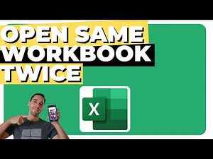 How To Open The Same Excel Book Twice (2026)