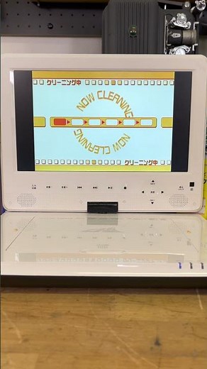 ポータブルプレーヤーにレンズクリーナー【SANWA SUPPLY CD-DVD2】 #shorts