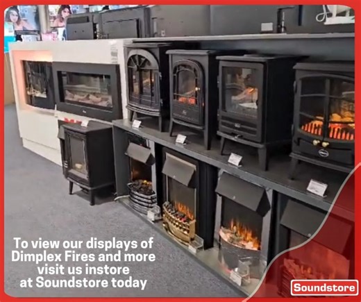 🥶☃️Check out our great range of🔥 DIMPLEX Electric Fires, Stoves, Radiators, Heaters & Blankets #INSPIRINGDESIGN #CLEANAIR #INSTANTATMOSPHERE #BestPricesGuaranteed In store or online at www.soundstore.ie | Soundstore
