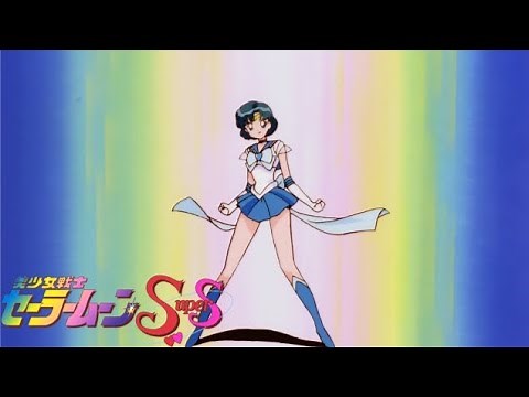 [1080p] Sailor Mercury Transformation {Ver. Ami's First Love} (Pretty Soldier Sailor Moon SuperS)