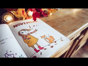 PLAN WITH ME - NOVEMBER - BULLET JOURNAL setup