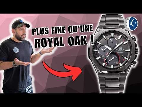 The thinnest CASIO watch is a masterpiece of MINIATURISATION!