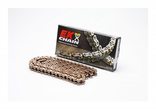 Motorcycle Chain Install using an EK Three D Chain