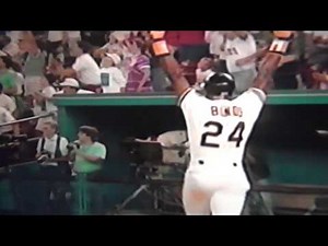 Barry Bonds Pittsburgh Pirates Home Run