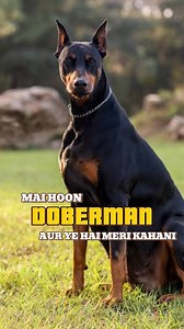 Main Doberman hoon… Tujhse sirf pyaar maanga tha, tu ne mujhe weapon bana diya." Ear cropping, tail docking, dominance training—yeh reel un sabke liye hai jo dog ko pet nahi, power ka symbol samajhte hain. It’s not the breed… it’s the human behind the leash. #doberman #dogabuseawareness #adoptdontshop #voiceofdogs #petpediaa #animalcruelty #dogsofinstagram #dobermanlove #petreel #stopearcropping #taildockingawareness #GuardDogNotGodComplex #DogRights #emotionalreel #petinfluencerindia #petpediaa
