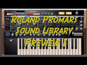 Roland PROMARS Plug-In/Out - Sound Library Preview I