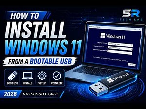 How to Install Windows 11 from a Bootable USB (2026) | Complete Step-by-Step Guide