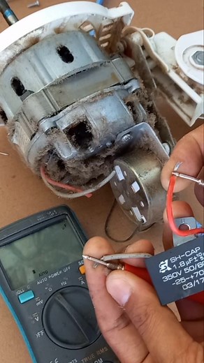 Fan capacitor #capacitor #electro | Hanan Al Kahfi