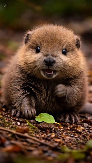 Meet the Tiny Forest Snacker 🦫🍃 With chubby cheeks and gentle paws, this little creature enjoys a quiet snack on the forest floor. Calm, curious, and irresistibly cute, it reminds us that even the smallest moments in nature can feel warm and comforting 🌿🤎 #cutewildlife #forestcreatures #naturelovers #tinyanimals #cozymoments | Grafting Examples