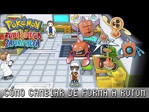 Cómo cambiar de forma a Rotom ~ Pokémon Rubí Omega & Zafiro Alfa