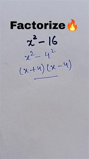 Master Factorization in 10 Seconds⚡#maths #education #factorization