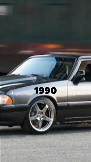# Evolution of Ford Mustang # 1950 to 2024