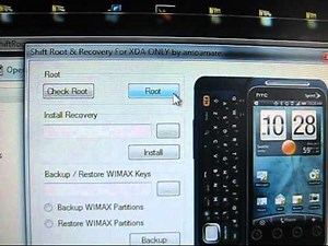 How to root and clockworkmod the HTC EVO Shift 4G on Android 2.2
