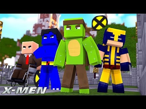 X-MEN #1 - JOINING THE XMEN SCHOOL! (Custom Mod Adventure)