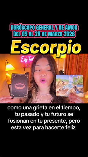 ESCORPIO🔮Horóscopo general y de amor del 09 al 28 de marzo 2026 #escorpio♏ #horoscopos♌️♑️♈️♍️♉️☯️🕉♎️♓️♊️♏️☦️ #scorpio #lecturadecartas