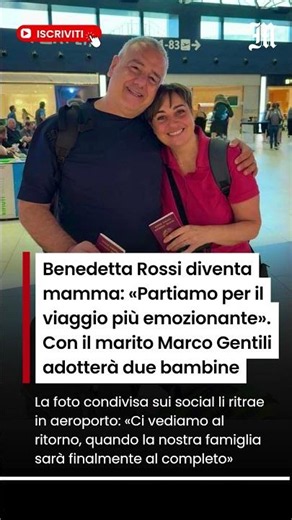 Benedetta Rossi diventa mamma, l'annuncio sui social: «Oggi partiamo per il viaggio più emozionante»