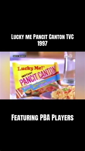 Nostalgic Lucky Pancit Canton TV Commercial 1997