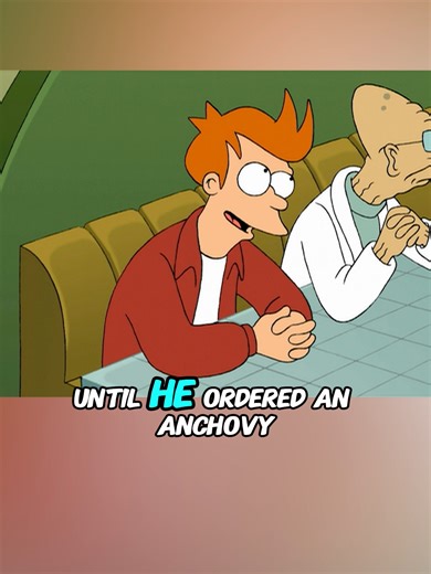 Fry's Whimsical Journey with Anchovies in the 31st Century