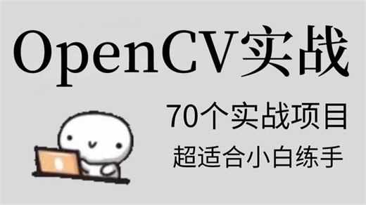 冒死上传！花12800买来的【OpenCV全套】教程，花费156个小时整理的OpenCV计算机视觉基础版全套视频教程，涵盖核心知识点，全程干货，无废话！-函数绘