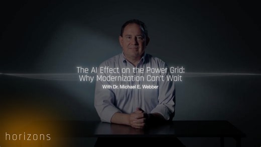 It's understandable that local communities often worry: Will large energy users, like data centers, drive up electricity rates and threaten local power reliability? But what if they are actually a key part of the solution? In the latest Horizons episode, energy expert, Dr. Michael E. Webber, Sid Richardson Chair in Public Affairs & Cockrell Family Chair #16 in Engineering of The University of Texas at Austin, highlights that the key to powering the AI future without straining local resources is 