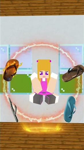 POCOYO Y LAS CHANCLAS #shorts #minecraft #robux #roblox #pocoyo
