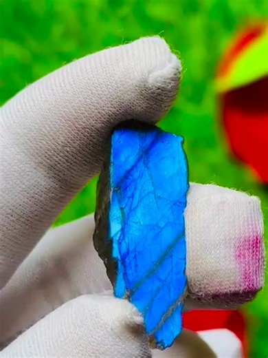 Raw Blue Flash Labradorite 35x13mm | 22.30ct Natural Labradorite Chunk | Raw Crystal Specimen | Healing Stone | Gemstone Mineral - Etsy