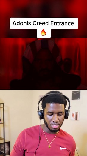 Adonis Creed Entrance Scene in Creed 3 Movie