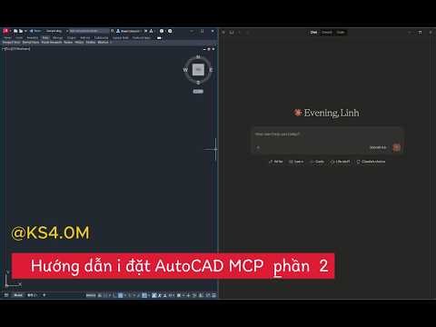 Cài đặt AutoCAD MCP - Phần 2 Cài đặt Python và cài đặt môi trường cho MCP.