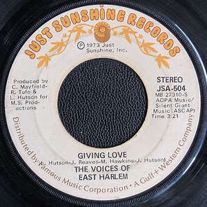 The Voices Of East Harlem - Giving Love / New Vibrations