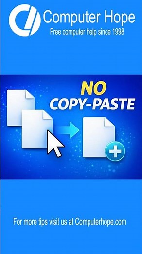 Instantly Duplicate Files in Windows #ProductivityHacks #ComputerTips #WindowsTricks