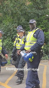 Epping bell hotel protest essex #epping #southlondon #northlondon #zonjy #essex #essexpolice | Zonjy