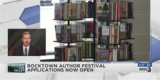 Massanutten Regional Library accepting applications for 2026 Rocktown Author Festival