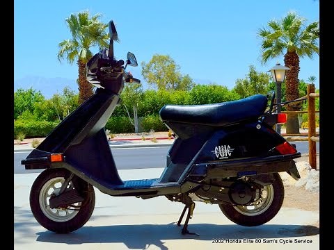 2002 Honda Elite 80 Scooter For Sale www.samscycle.net