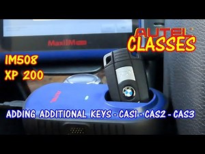 Autel IM508 And XP200 - Adding Additional Semi Smart Keys To CAS1, CAS2, And CAS3