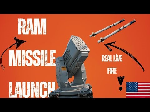 RAM Missile Launch- Real Navy Footage