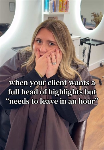 Balancing Highlights and Time: A Hairstylist's Humor