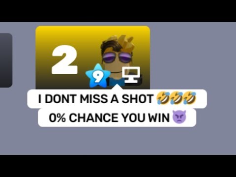 When your opponent has "better aim" in Rivals...