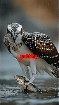 “Osprey: The Most Savage Sky Hunter! 🦅😱 #AnimalFacts”