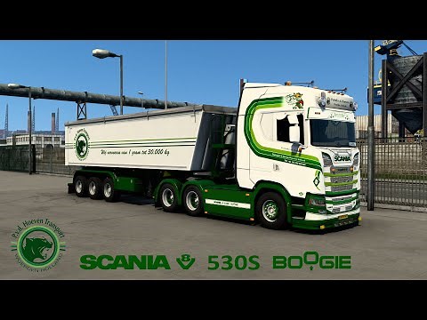 ETS2 - Kriechbaum Updated V8 sound 1.45 - Patrick vd Hoeven - Scania 530S