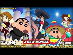 Shinchan New Movies 'SPY and MY MOVING STORY CACTUS ATTACK' on SONY YAY "CONFIRMED" 😍