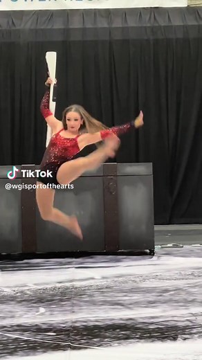 Castle HS WGI Color Guard Performance at WGI Mideast