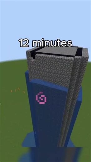 Minecraft cobblestone TOWER🤩 (World’S Smallest Violin) #minecraft #viral #minecraftshorts #shorts