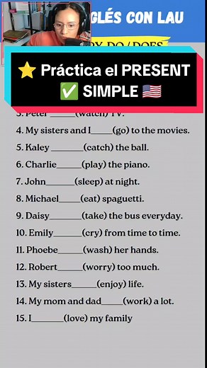 Clases de inglés con Lau sur TikTok