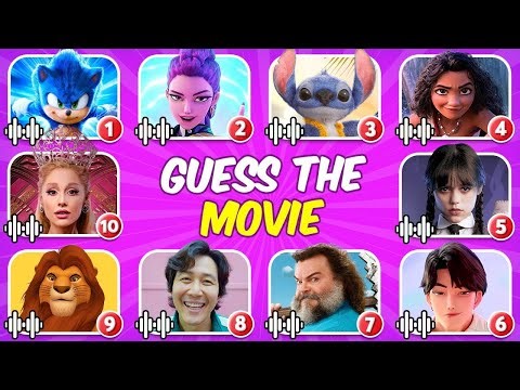 Guess the MOVIE by the SONG 🎵 | KPOP Demon Hunters, Wednesday, Moana & Frozen