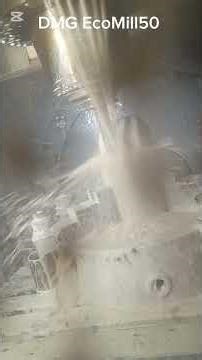 Setting Work In DMG Mori EcoMill50