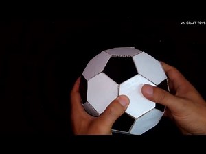 How to make a DIY Football from cardboard