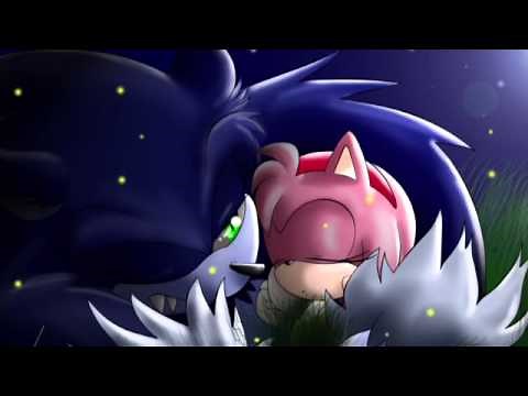 Sonic the werehog and Amy ❤️