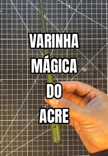 Varinha Mágica do Acre Conheça a Varinha Mágica do Acre! 🌿✨ Com 28cm e feita de madeira de seringueira, ela possui a raríssima lágrima cristalizada de Mapinguari em seu núcleo. Uma varinha esguia, rápida e extremamente leal ao seu mestre. #GalhoQuebrado #VarinhaMagica #Acre #VarinhaMágica #potterhead